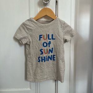 Sunshine quote tee shirt